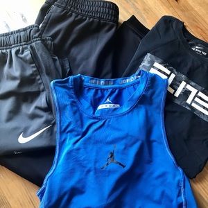 Nike for Boys Shorts, Sweats, Dri-fit shirts